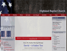 Tablet Screenshot of hbcpampa.com